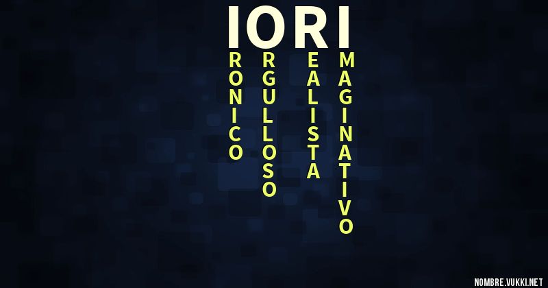 Acróstico iori