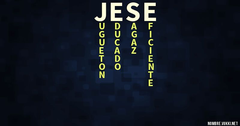 Acróstico jese