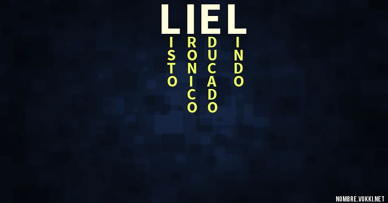 Acróstico liel