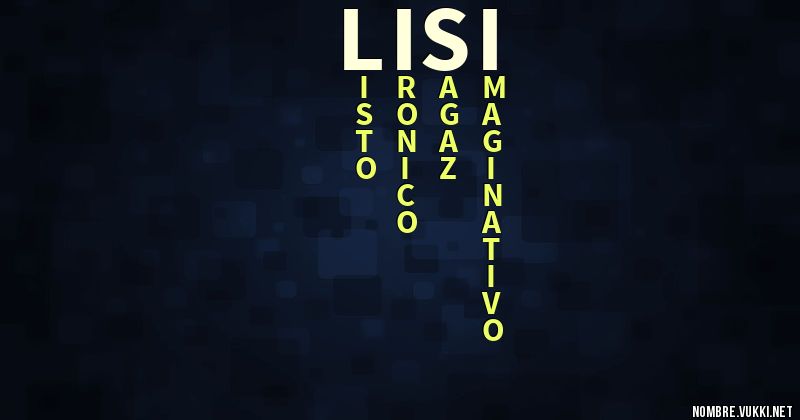 Acróstico lisi