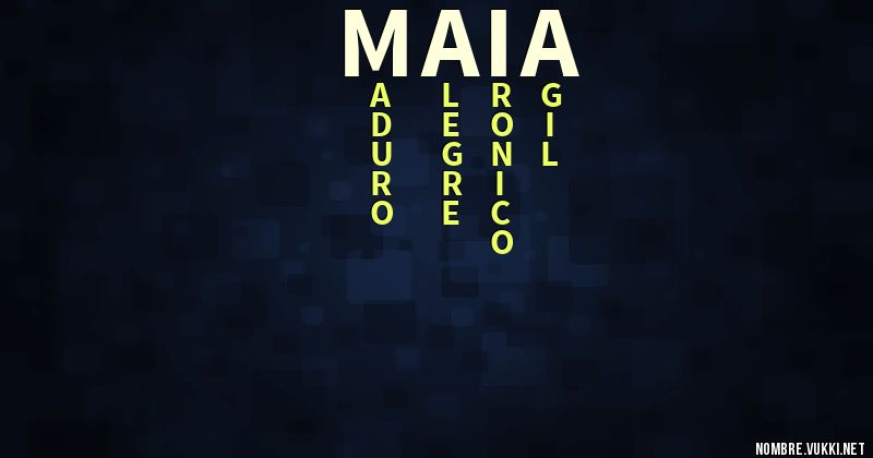 Acróstico maia
