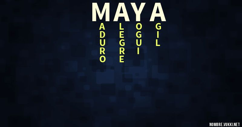 Acróstico maya