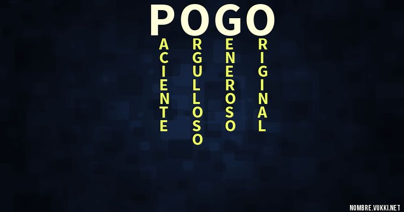 Acróstico pogo