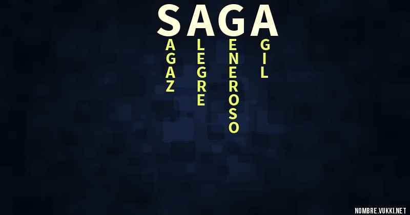 Acróstico saga