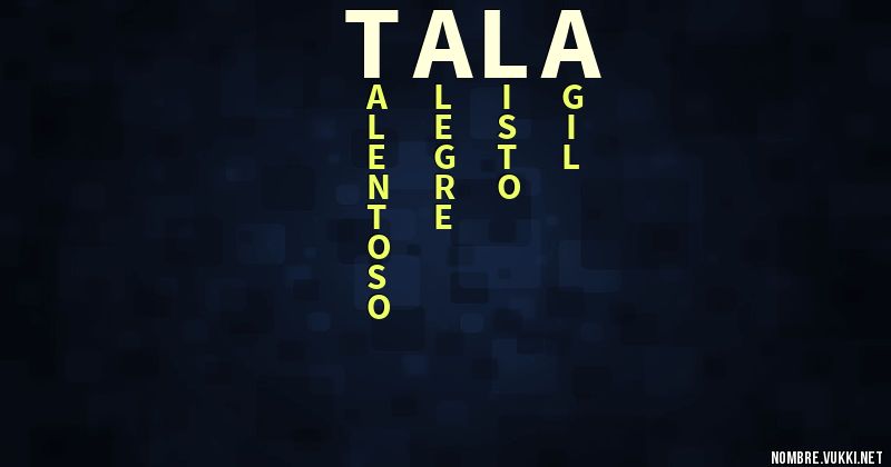 Acróstico tala