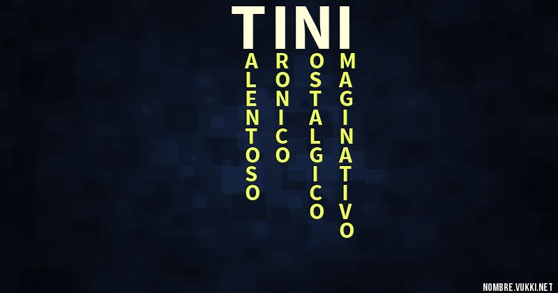 Acróstico tini