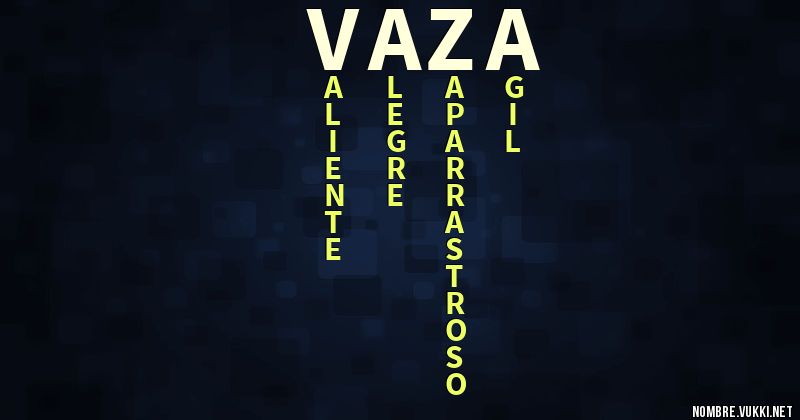 Acróstico vaza