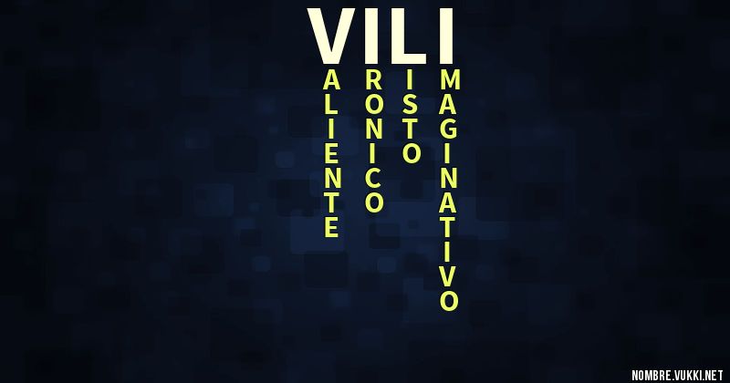 Acróstico vili