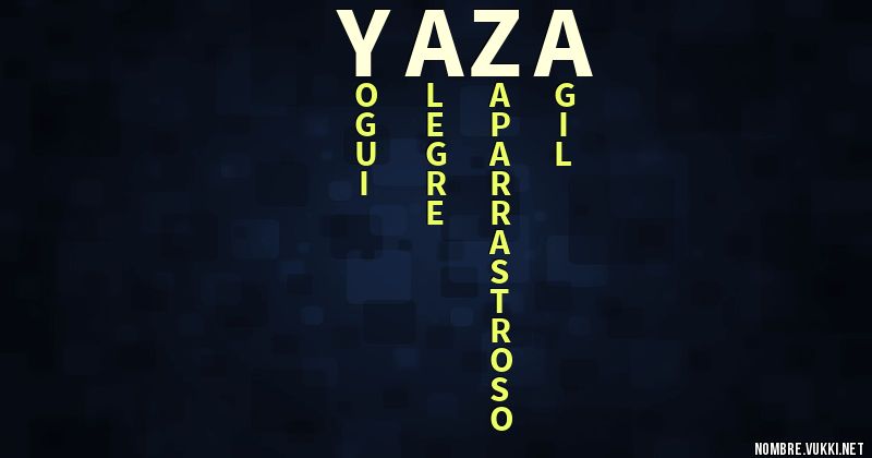 Acróstico yaza