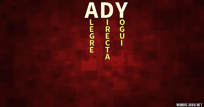 Acróstico ady