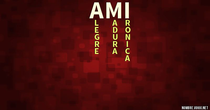 Acróstico ami}