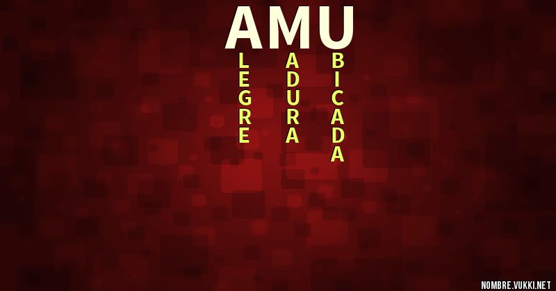 Acróstico amu