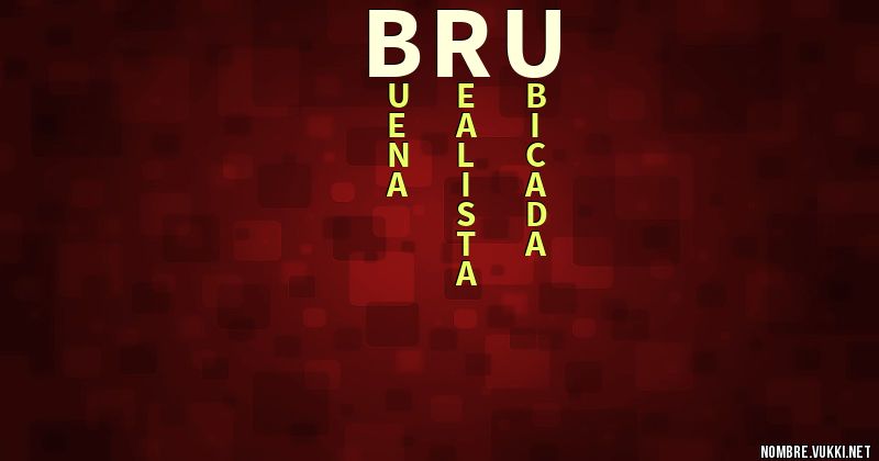 Acróstico bru