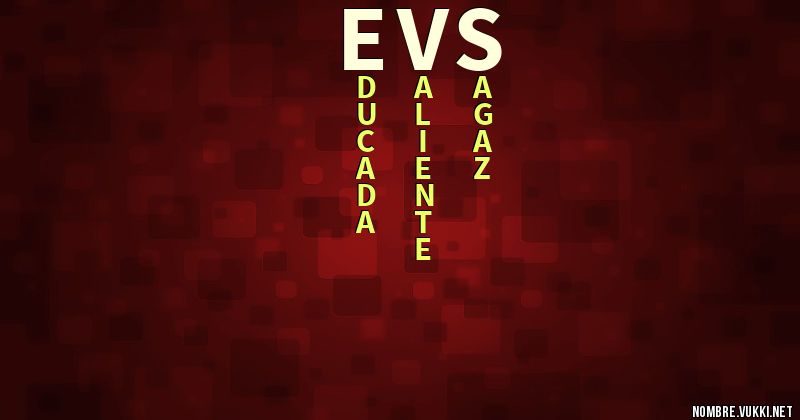 Acróstico evs