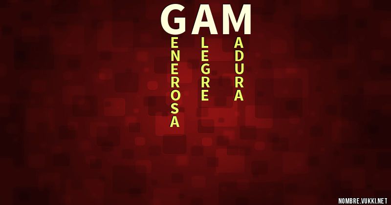 Acróstico gam