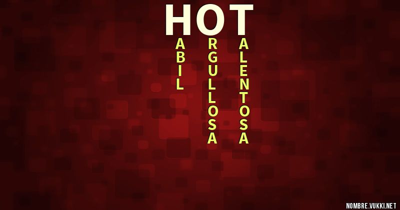 Acróstico hot