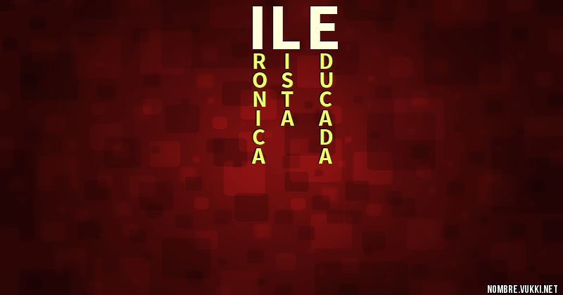 Acróstico ile