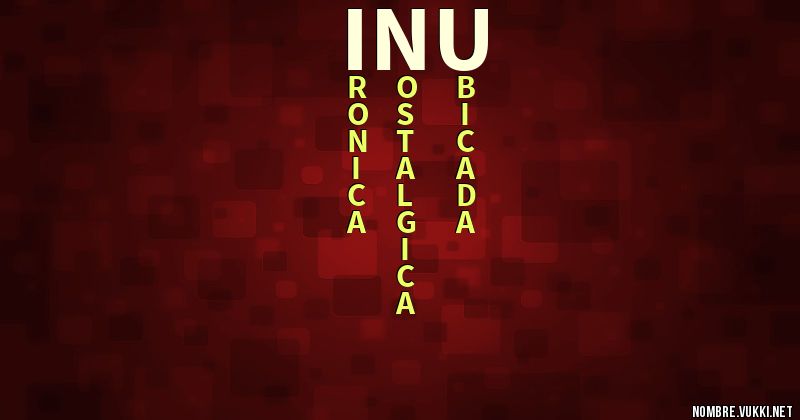 Acróstico inu