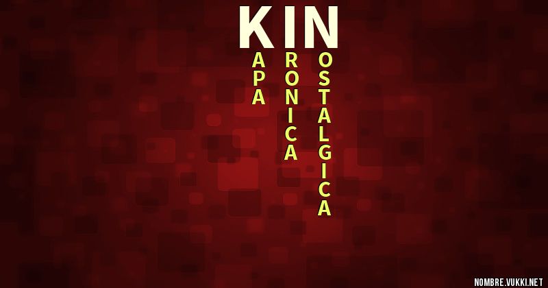 Acróstico kin