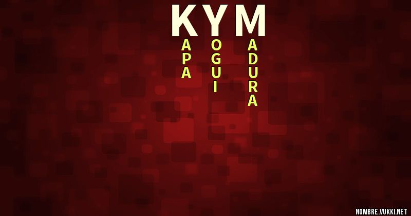 Acróstico kym