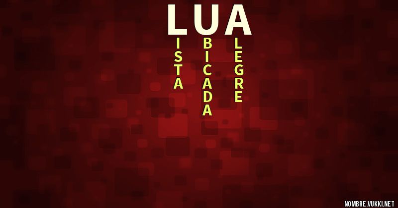 Acróstico lÚa