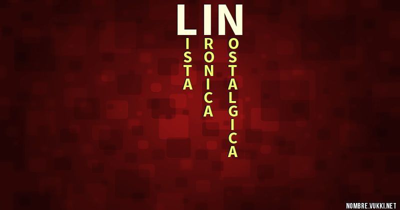 Acróstico lin