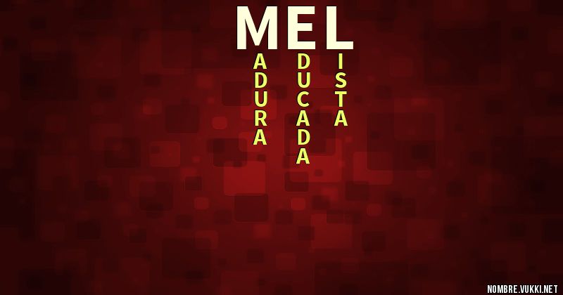 Acróstico mel