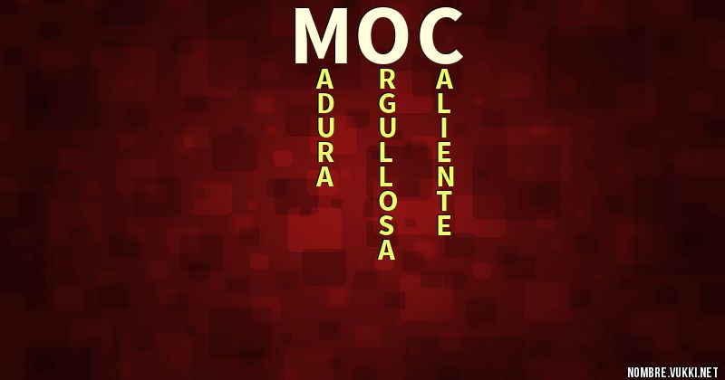 Acróstico moc