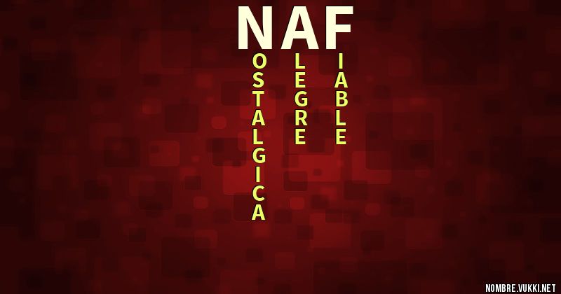 Acróstico naf