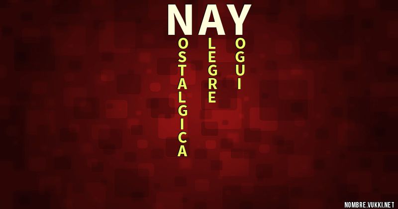 Acróstico nay