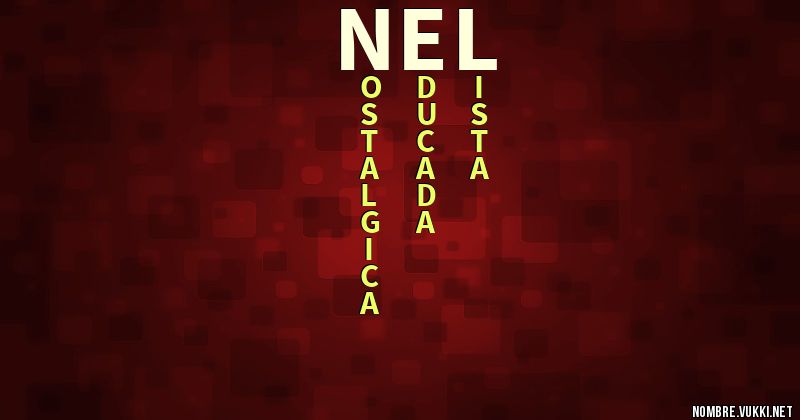 Acróstico nel