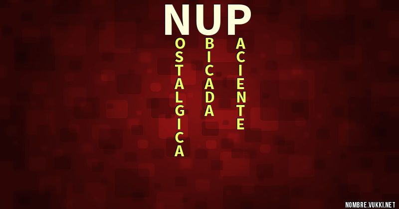 Acróstico nup