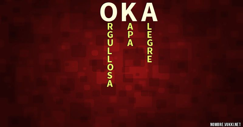 Acróstico oka
