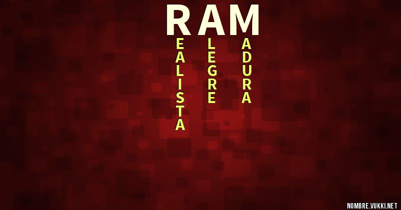 Acróstico ram
