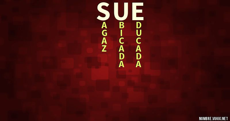 Acróstico sue