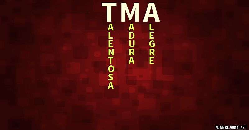 Acróstico tma