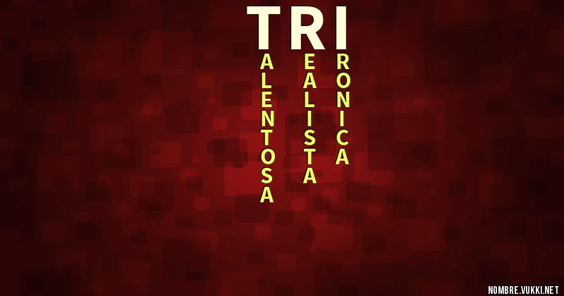 Acróstico tri