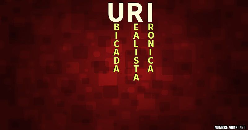 Acróstico uri