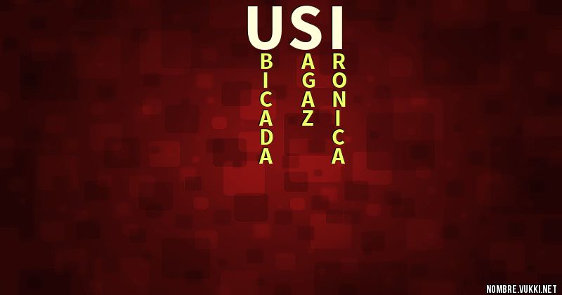Acróstico usi