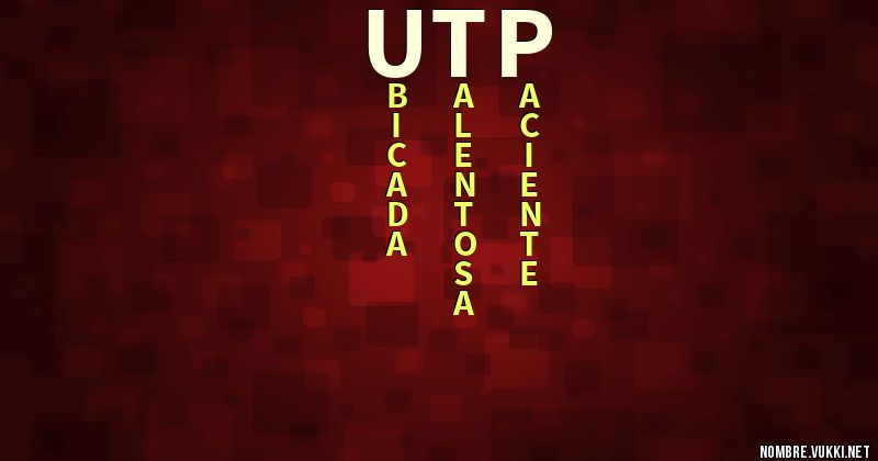 Acróstico utp