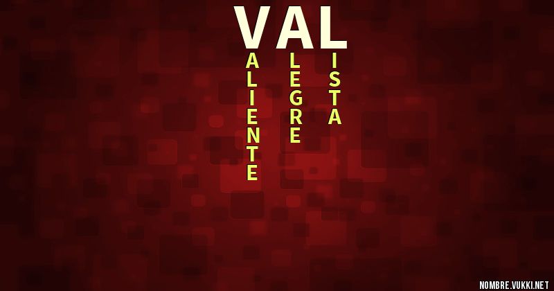 Acróstico val