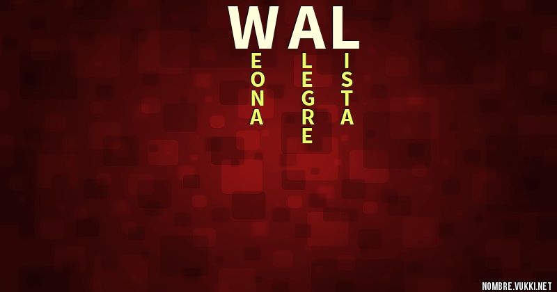 Acróstico wal