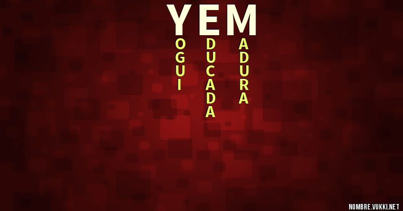 Acróstico yem