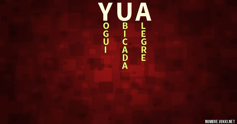 Acróstico yua