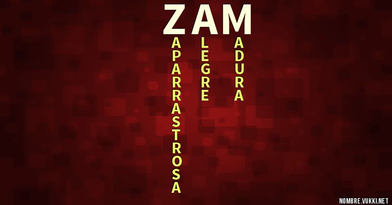 Acróstico zam