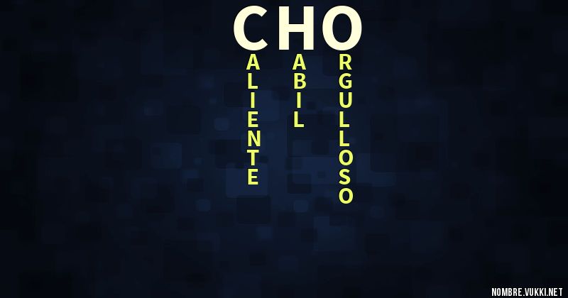 Acróstico 8cho