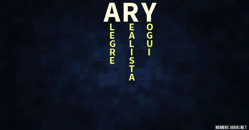 Acróstico ary