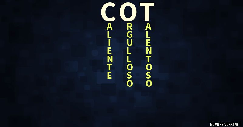 Acróstico cot