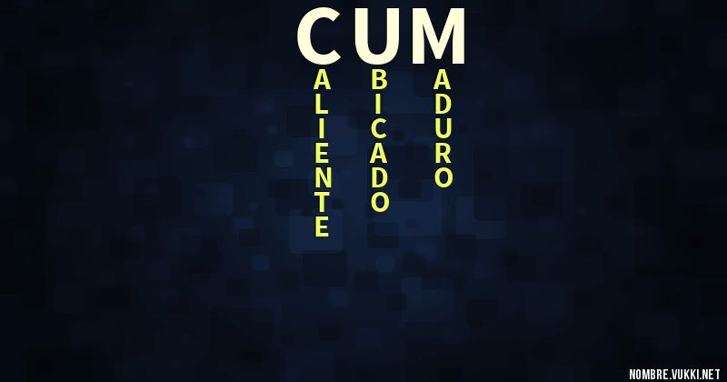 Acróstico cum
