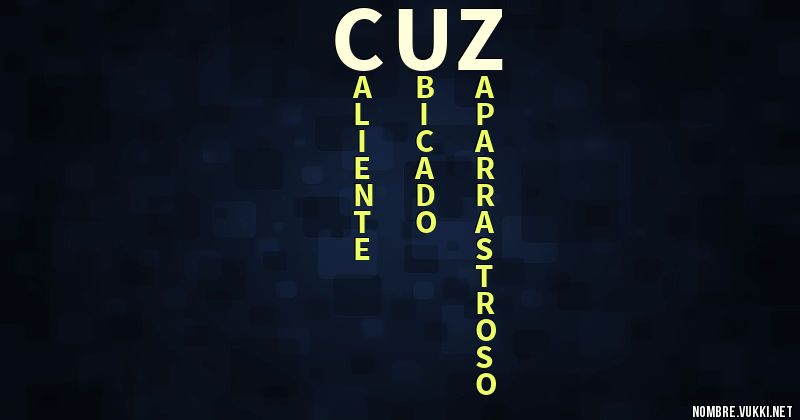 Acróstico cuz